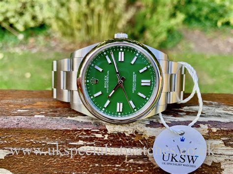 rolex oyster perpetual green 41 price|rolex oyster perpetual 41mm celebration.